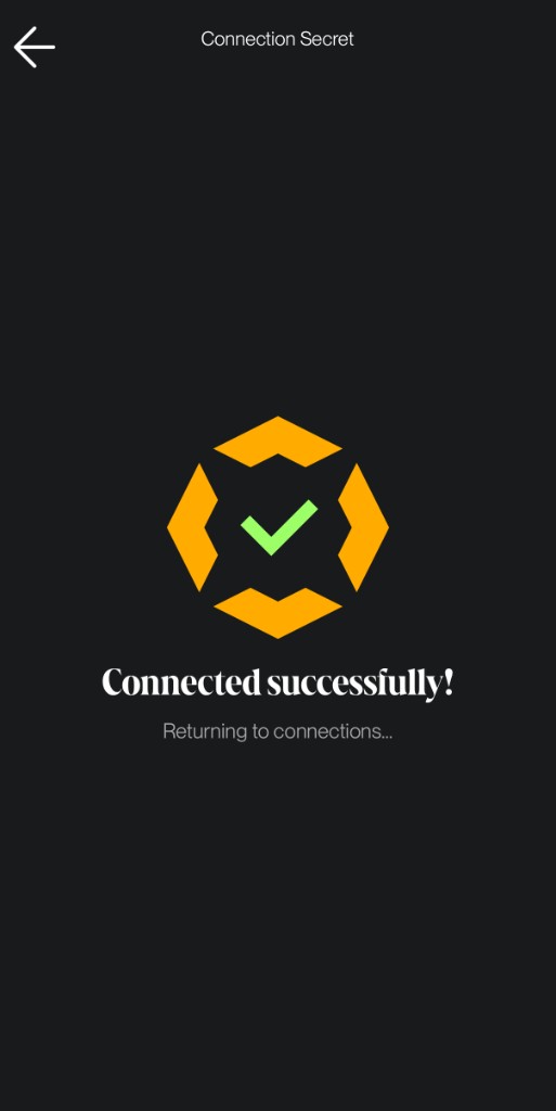 Connected successfully