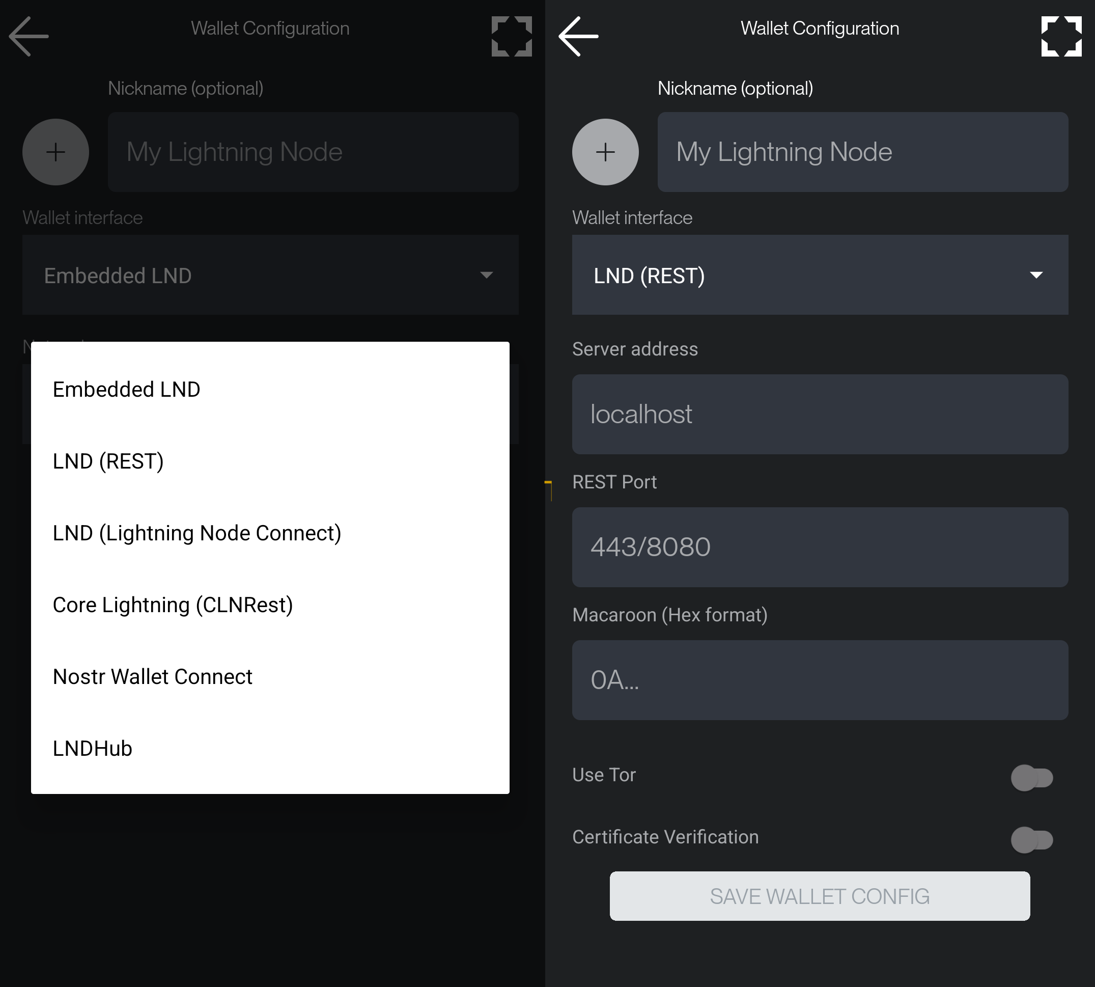 wallet-config